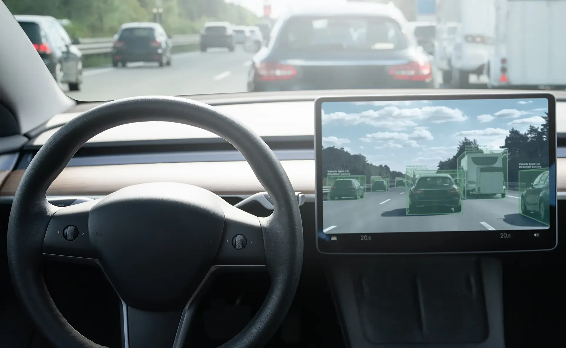 Drivers Worried Self Driving Cars Road