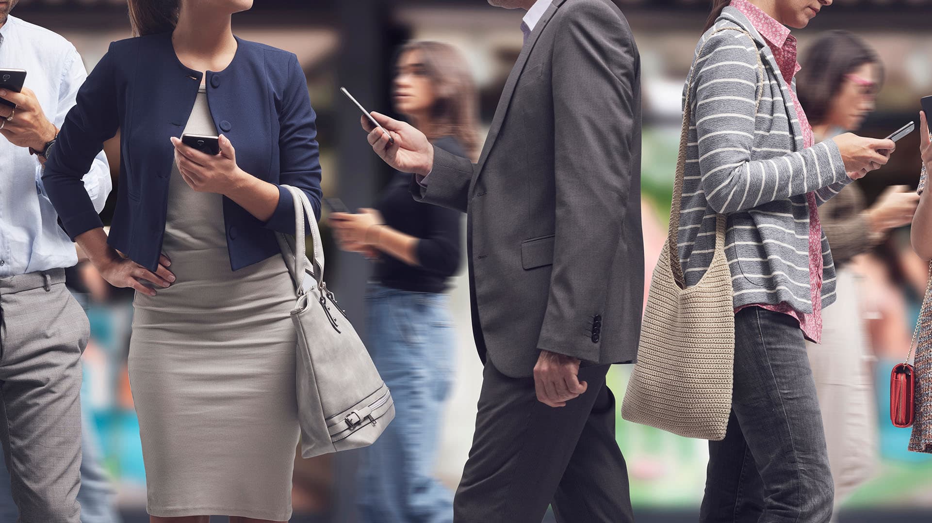 Distracted Walking Pedestrian