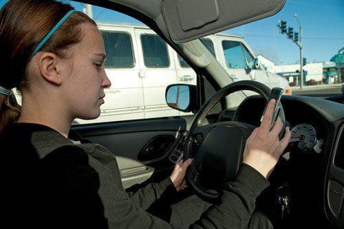 texting drivers