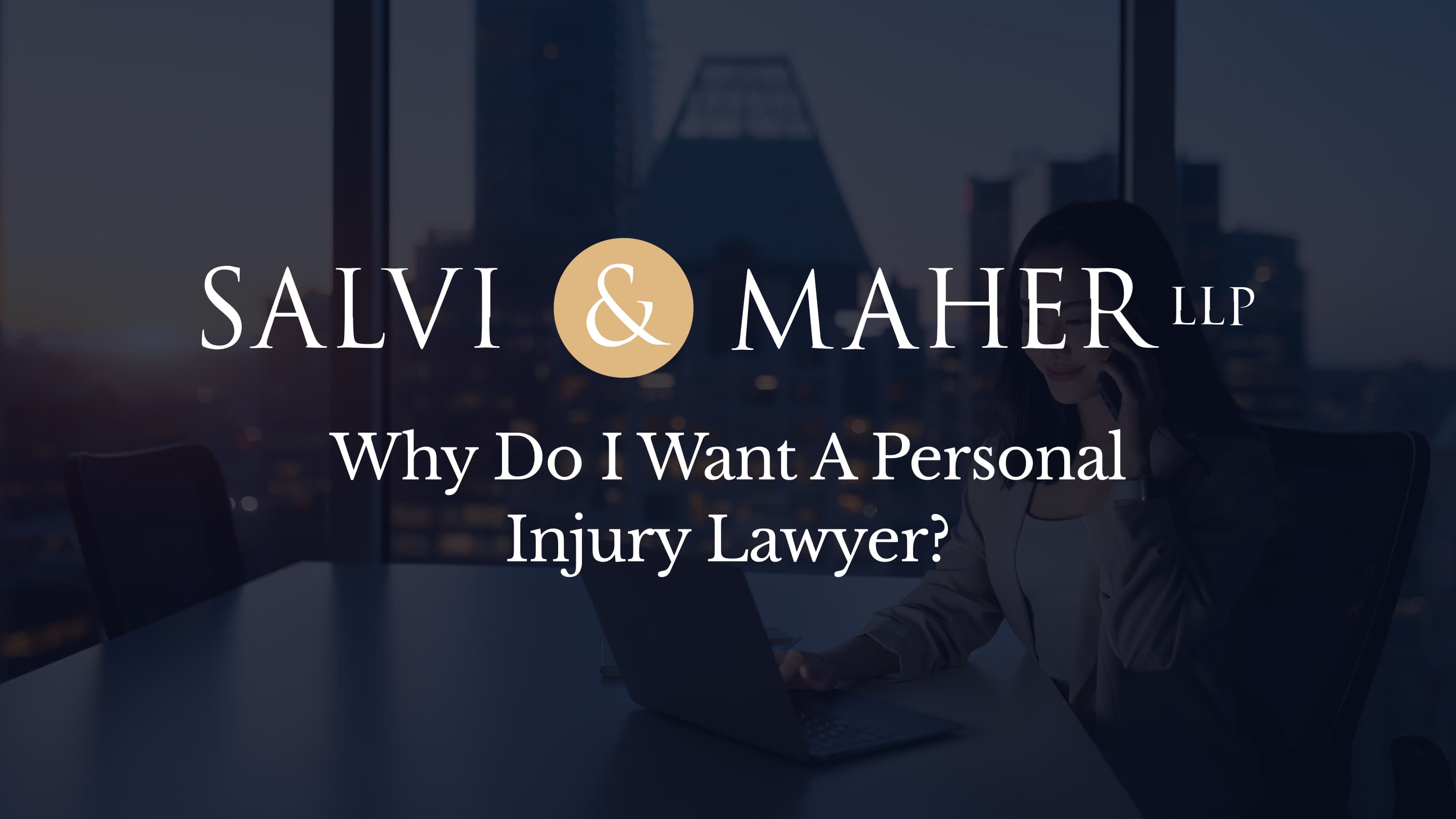 why do I want a personal injury lawyer