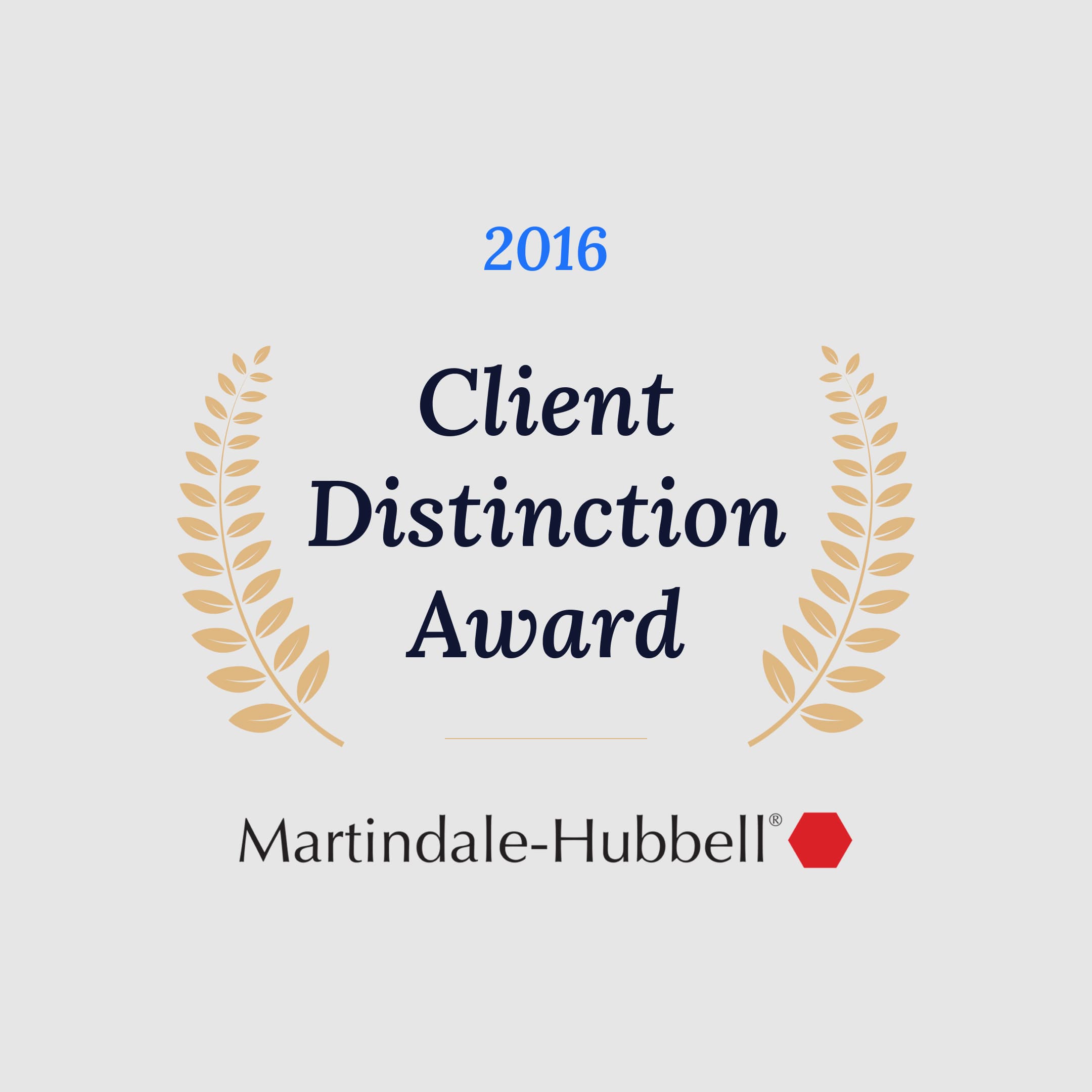 Waukegan Personal Injury Attorney Receives 2016 Client Distinction Award Waukegan Personal Injury Attorney Receives 2016 Client Distinction Award
